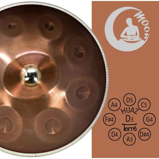 Hovedbilde Moon II Handpan D-Hijaz