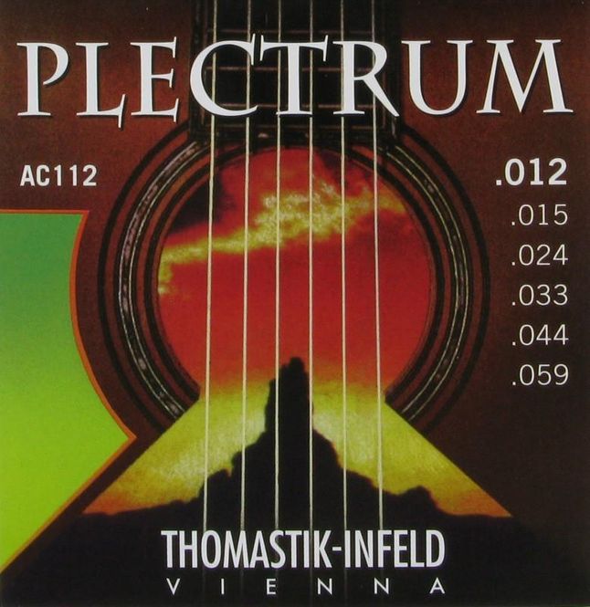 Hovedbilde Thomastik-Infeld AC112 Gitar stålstrenger Plectrum
