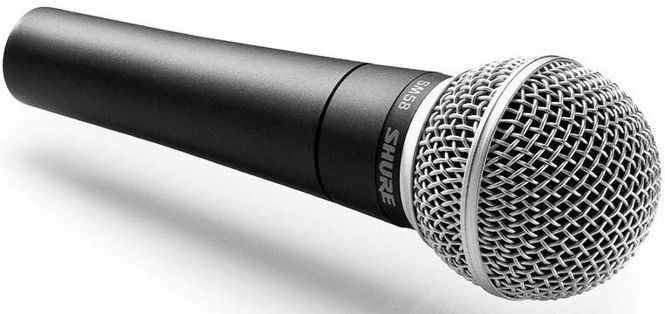 Hovedbilde Shure SM58-LCE Dynamisk vokal-mikrofon