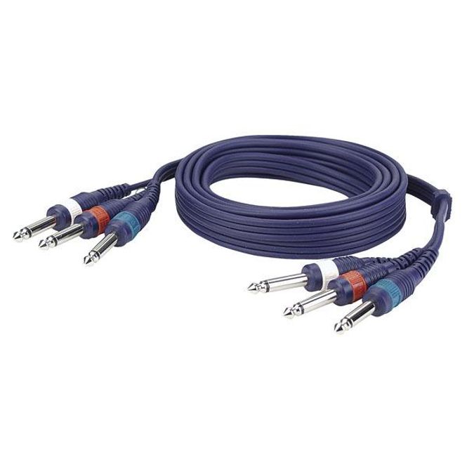 Hovedbilde DAP FL21150 - 3 mono Jack > 3 mono Jack, 1,5 m