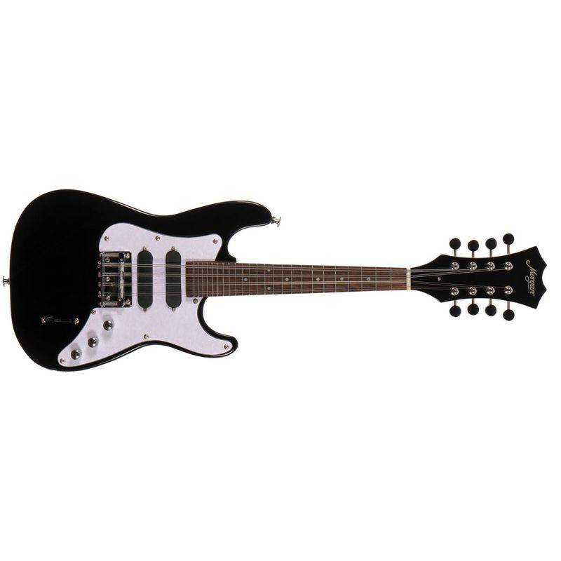 Morgan ME 13 BK - Elektrisk mandolin i Stratocaster-stil