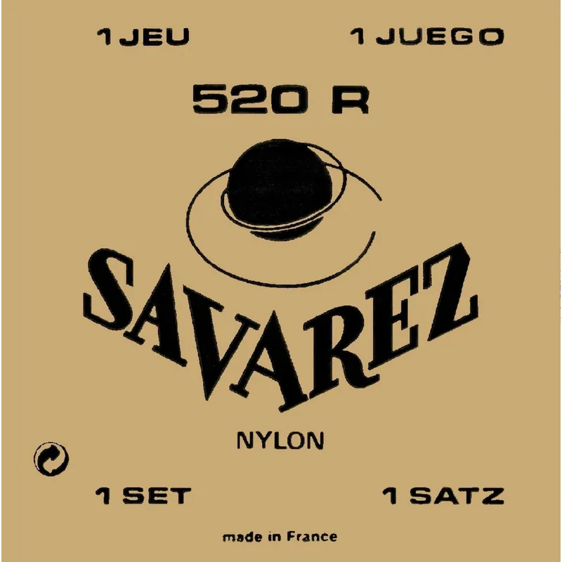 Savarez 520R Strengesett klassisk gitar, Normal Tension