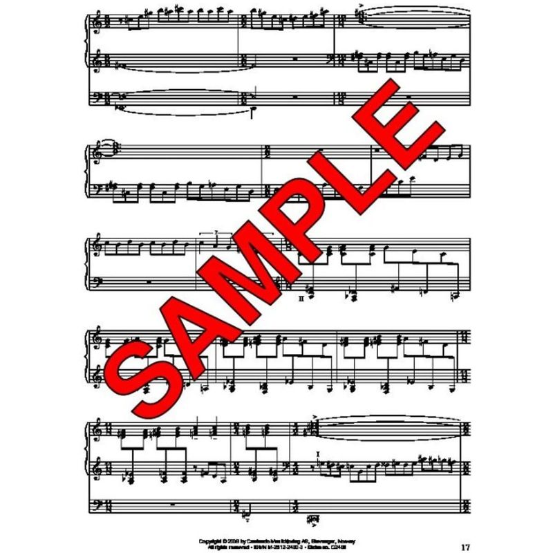 Festmusikk for orgel, hefte 14