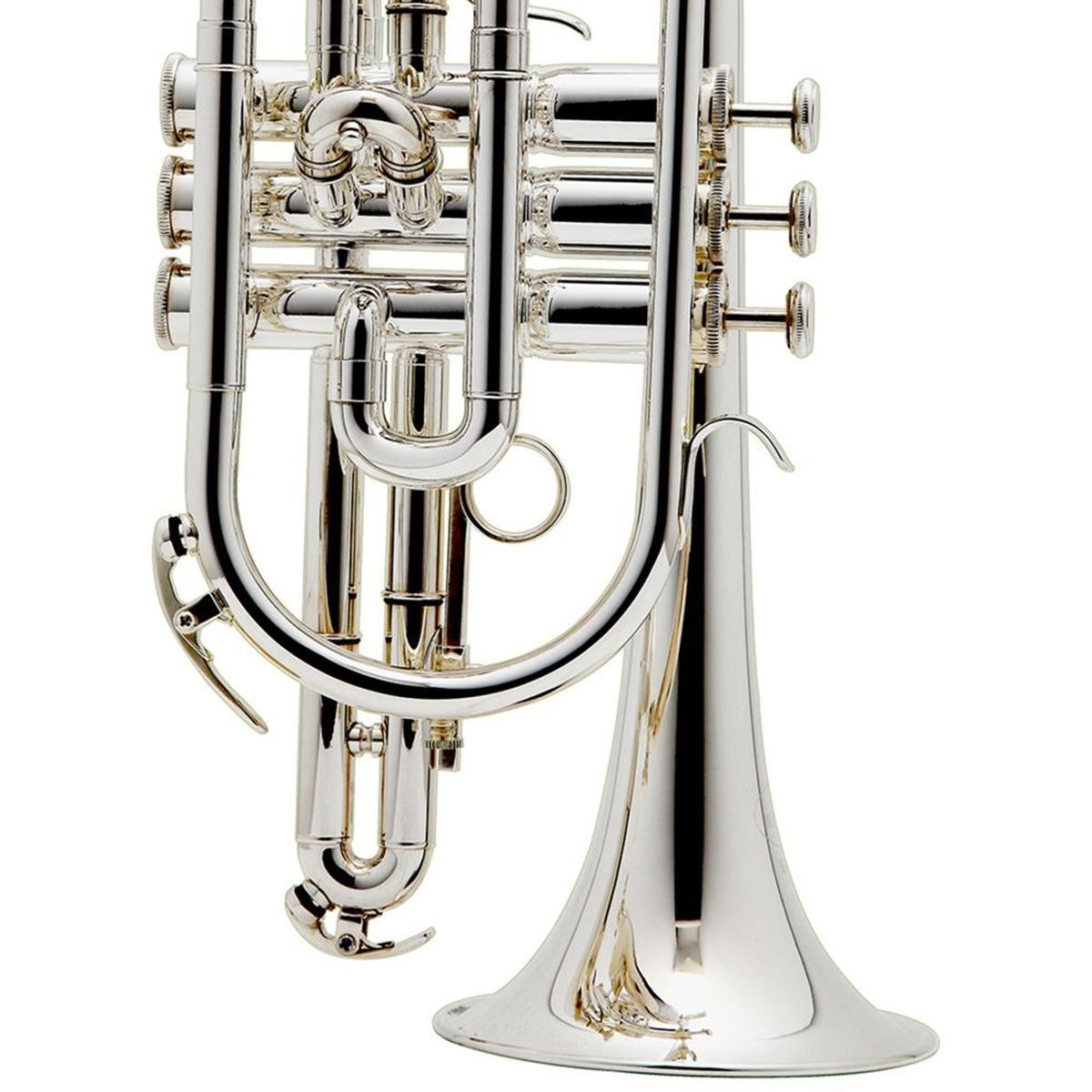 Besson BE928G-2-0 Sovereign Bb-kornett, forsølvet