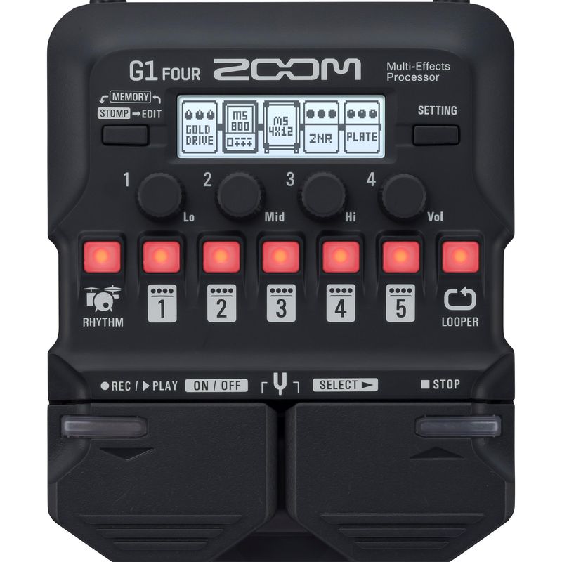 Zoom G1-FOUR Gitarprossesor/Multieffekt