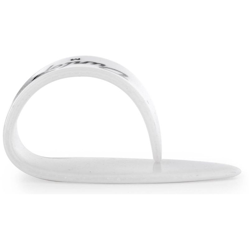 Dunlop 9003P Tommelfingerplekter hvit 4-pakning large