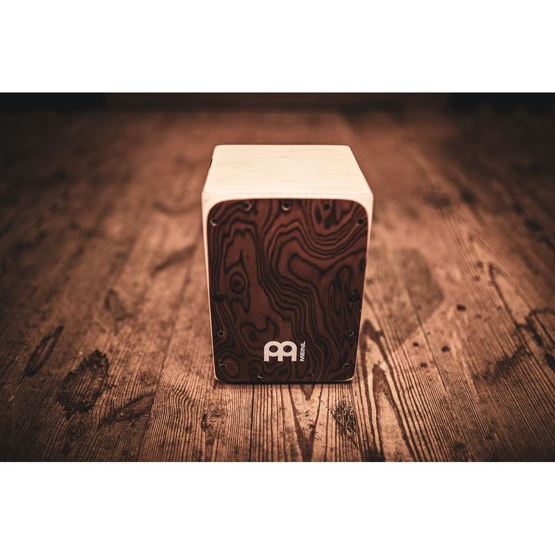 Meinl Percussion MC1BW Mini Cajon, Burl Wood