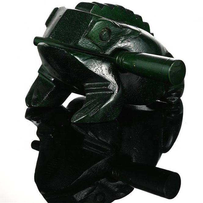 Hovedbilde Rytmeinstrument frosk, grønn