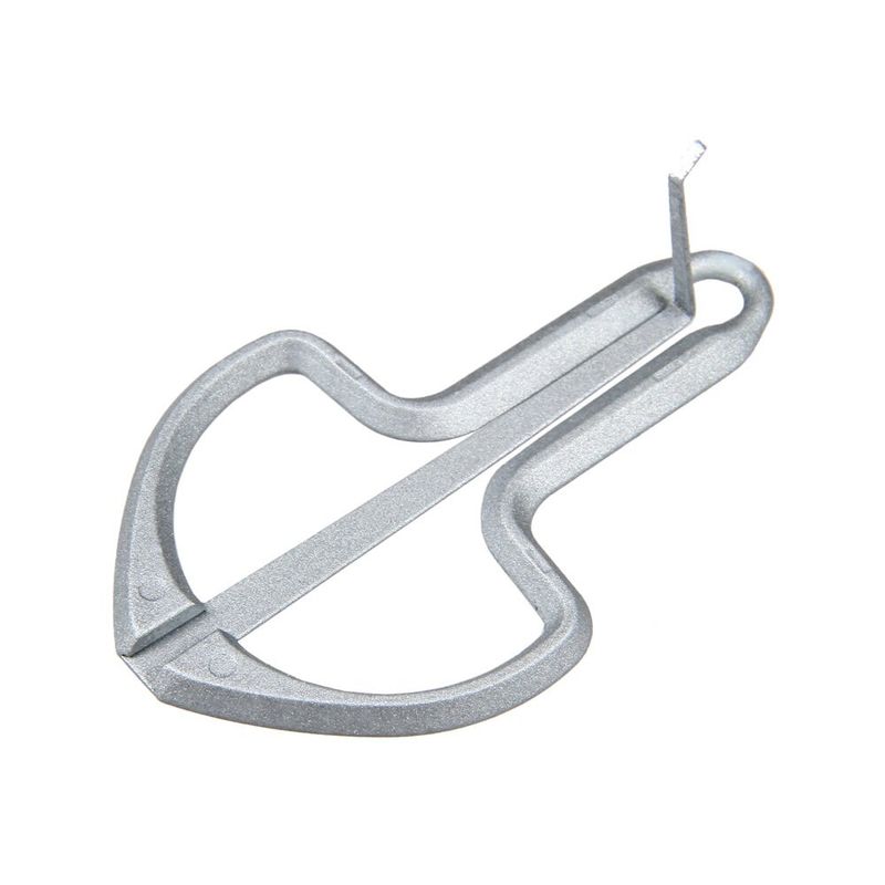 Munnharpe Fun Harp nr. 6, grå, 6,5 cm