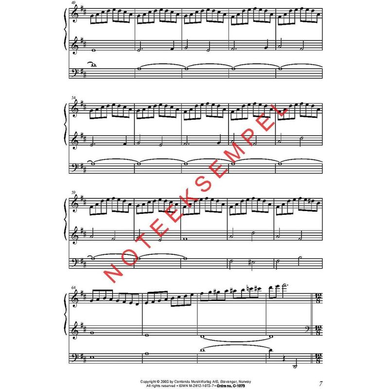 Festmusikk for orgel, hefte 12