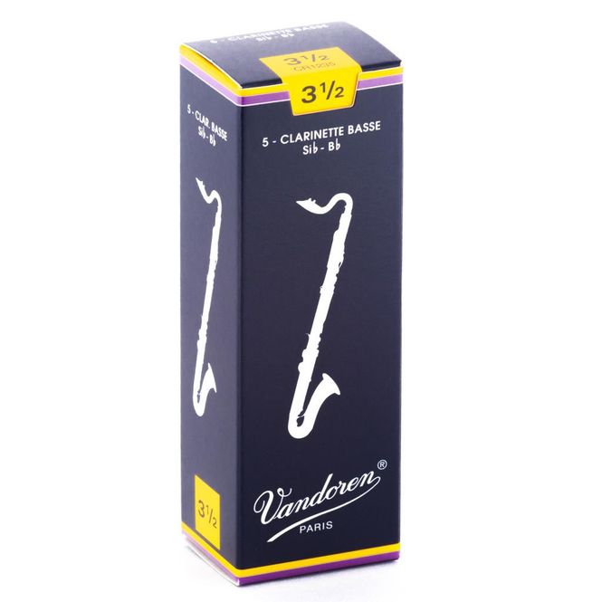 Hovedbilde Vandoren V5 Traditional fliser til bassklarinett 3 1/2 (CR1235)