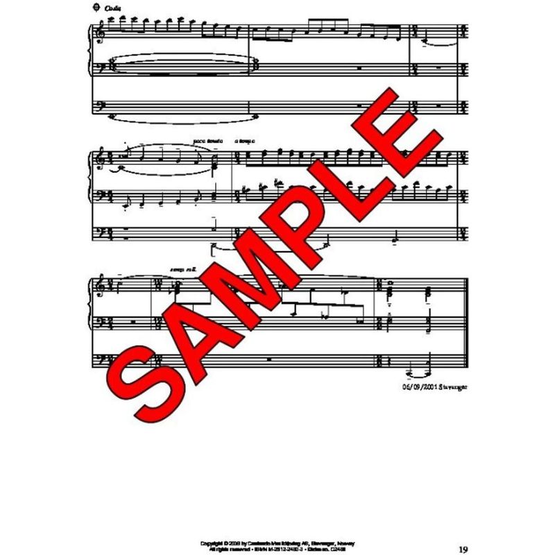 Festmusikk for orgel, hefte 14