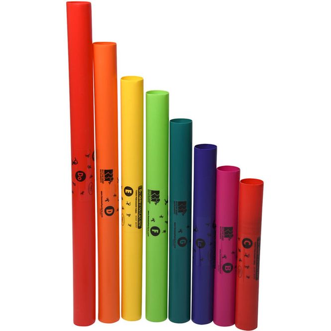 Hovedbilde Boomwhackers BW-DG - Diatonisk sett i C-dur