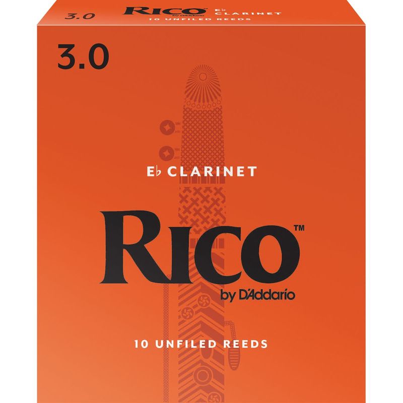 Rico RBA1030 fliser for Eb-Klarinett 3, 10 stk