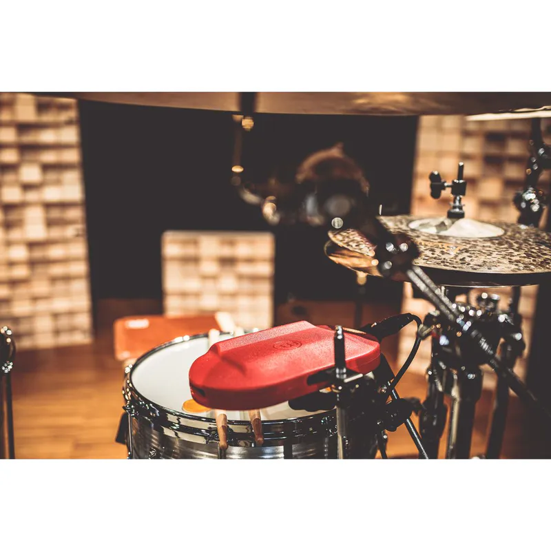 Meinl MPE4R Percussion Block, Low Pitch, Rød