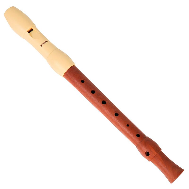 Hohner B95850 C-sopran-blokkfløyte, 2-delt, kropp av tre