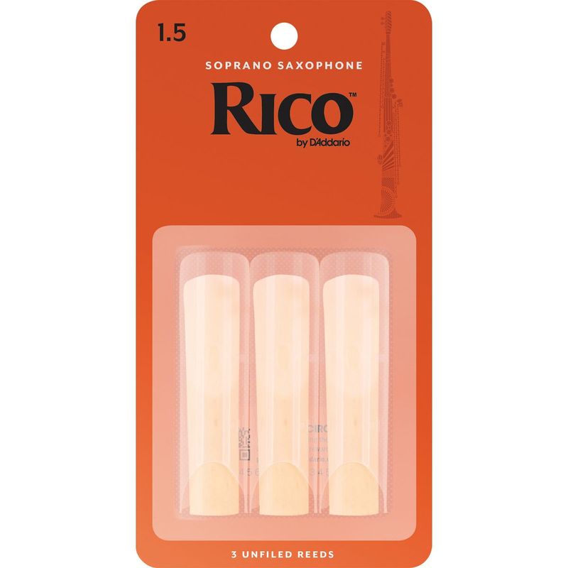 Rico RIA0315 fliser for sopran-saksofon 1.5, 3 stk
