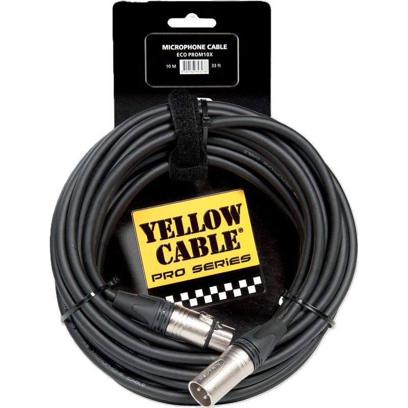 Yellow Cable PROM10X Mikrofonkabel XLR Neutrik 10m