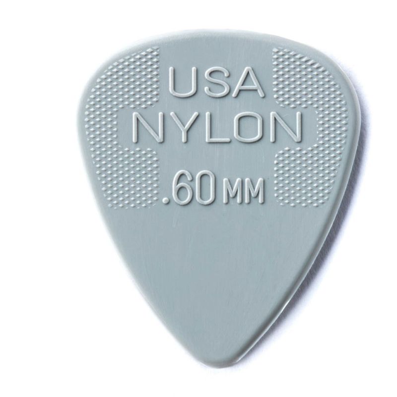 Dunlop Nylon Standard 44P.60 Plekter 0.60 12-pakning