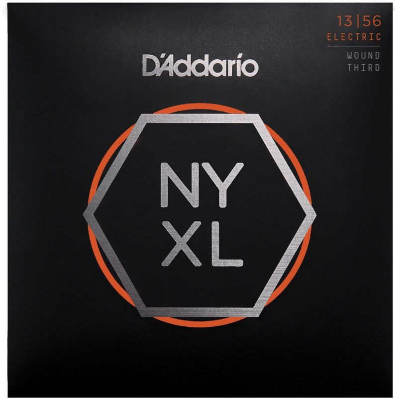 D'addario NYXL1356W Elgitarstrenger 013-056W