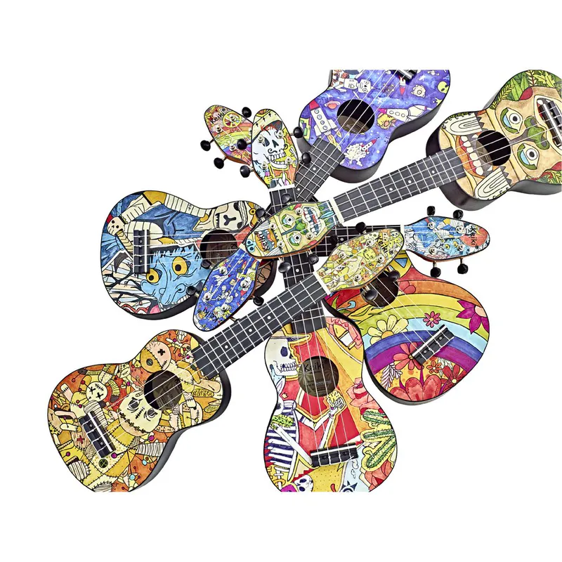 Ortega K2-SP Keiki Sopran-ukulele-pakke, Spaceman
