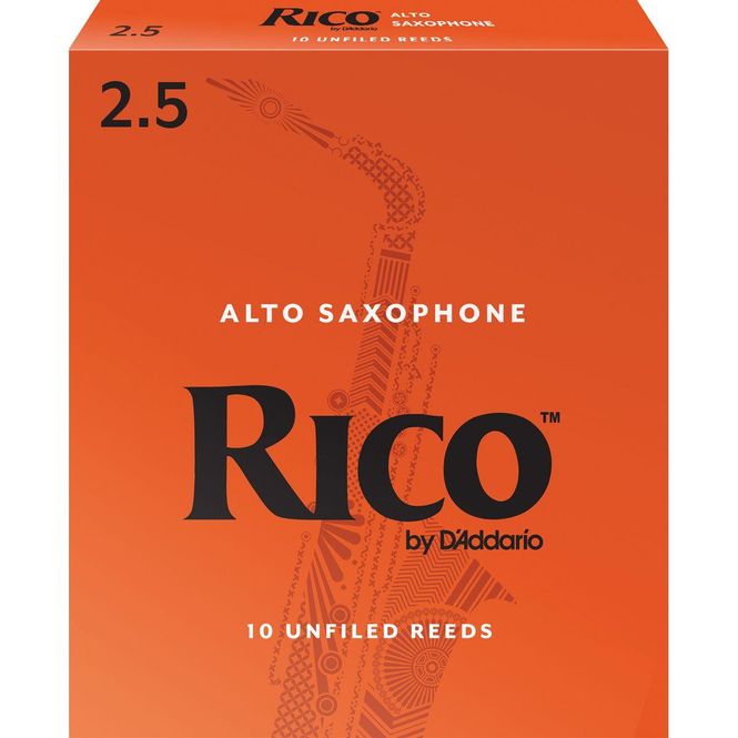 Hovedbilde Rico RJA1025 fliser for alt-saksofon 2.5, 10 stk