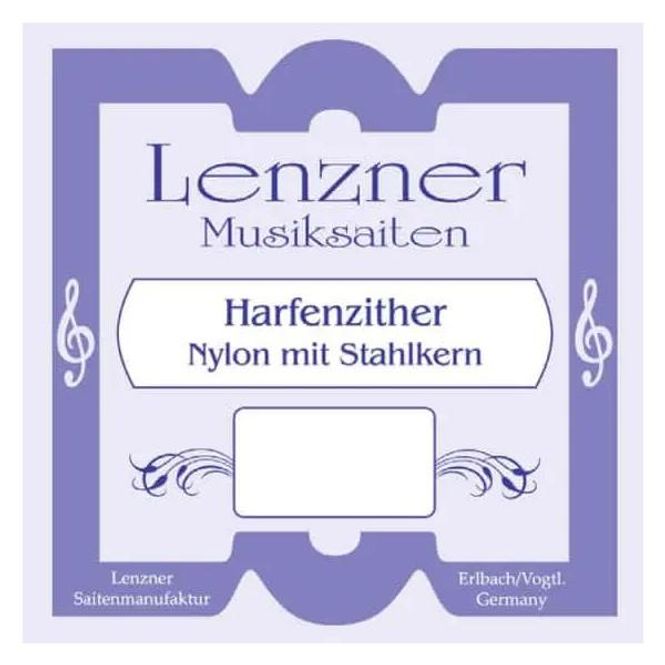 Hovedbilde Lenzner 5000/42 strengesett til diskantzither
