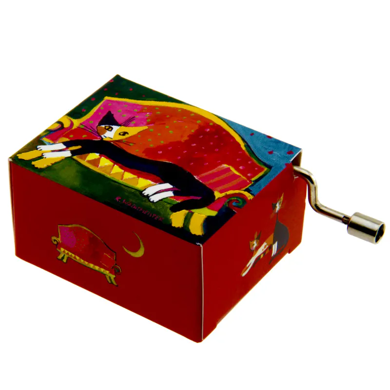 Spilledåse Mozart Eine kleine Nachtmusik - Cat on the Sofa