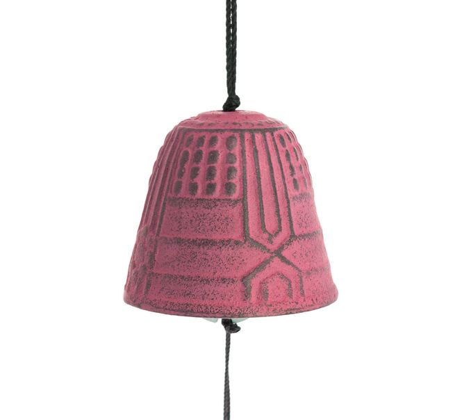 Hovedbilde Iwachu Furin Tsurigane Wind Chime 4,5 cm, Rosa