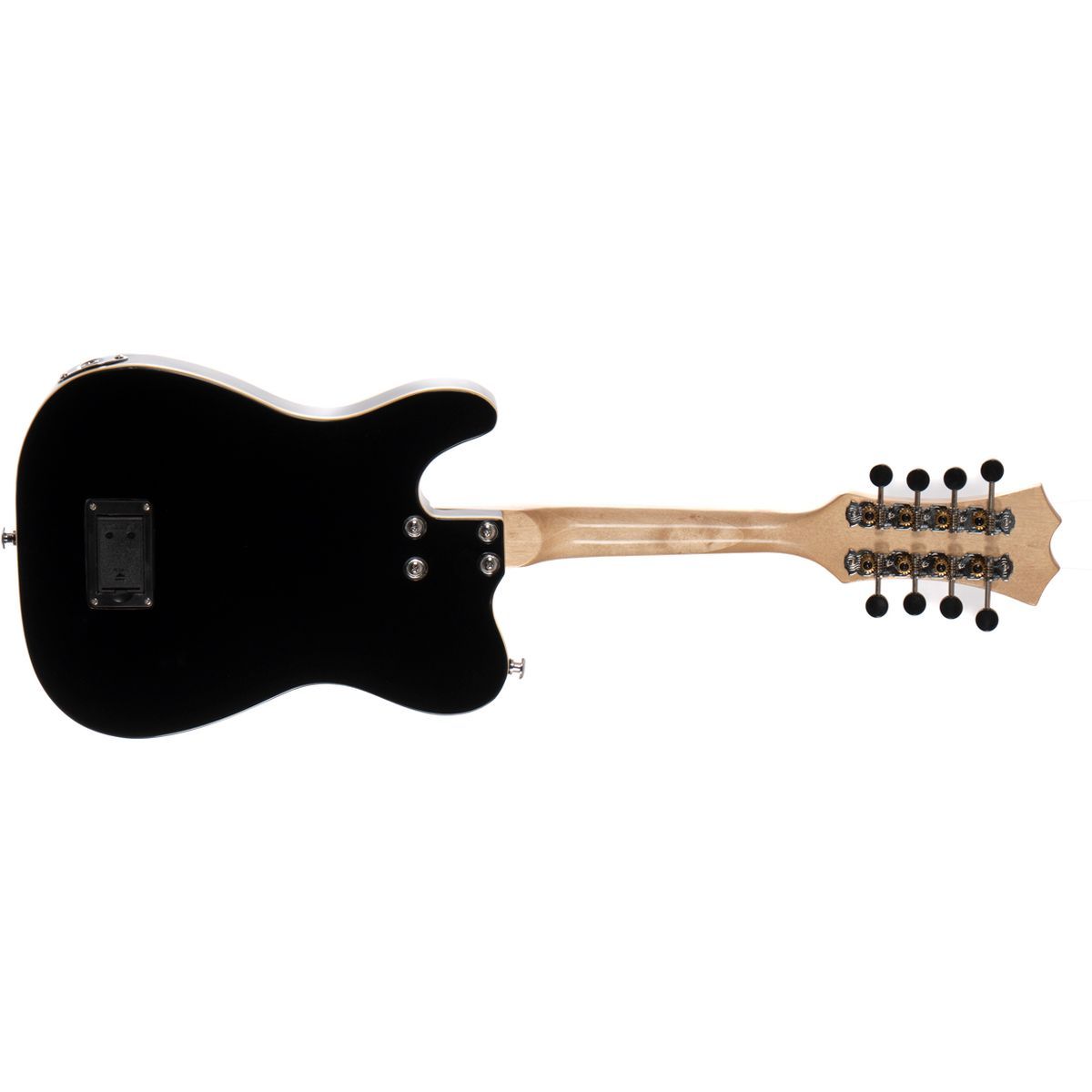Morgan ME 10 BK - Elektrisk mandolin i Telecaster-stil, svart