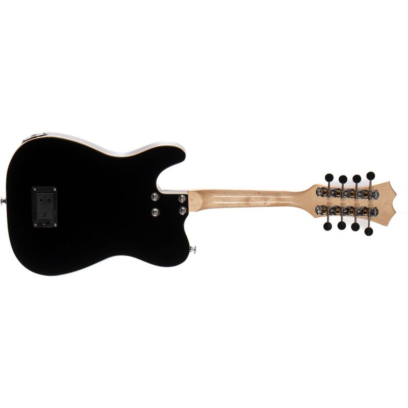 Morgan ME 10 BK - Elektrisk mandolin i Telecaster-stil, svart