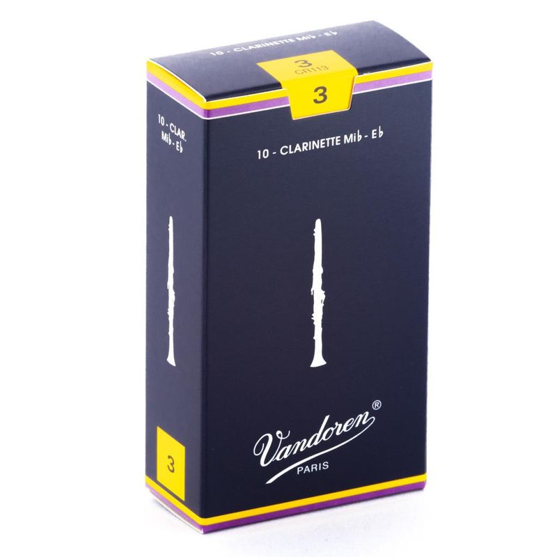 Vandoren V5 Traditional fliser til Eb-klarinett 3 (CR113)