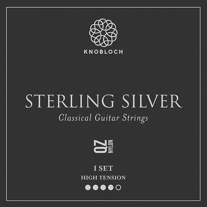 Hovedbilde Knobloch QZ 500SSQ Sterling Sillver Strengesett klassisk gitar, High Tension