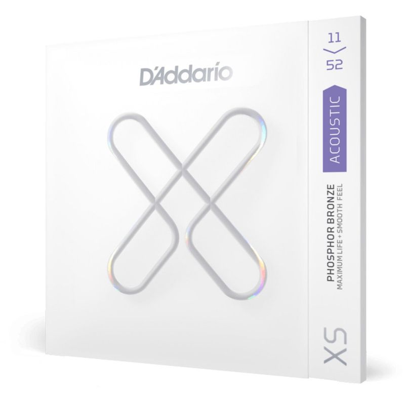 D'Addario XSAPB1152 Phosphor Bronze stålstrenger akustisk gitar 11-52