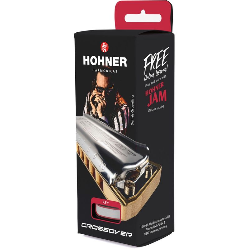 Hohner Marine Band Crossover Munnspill, G-dur