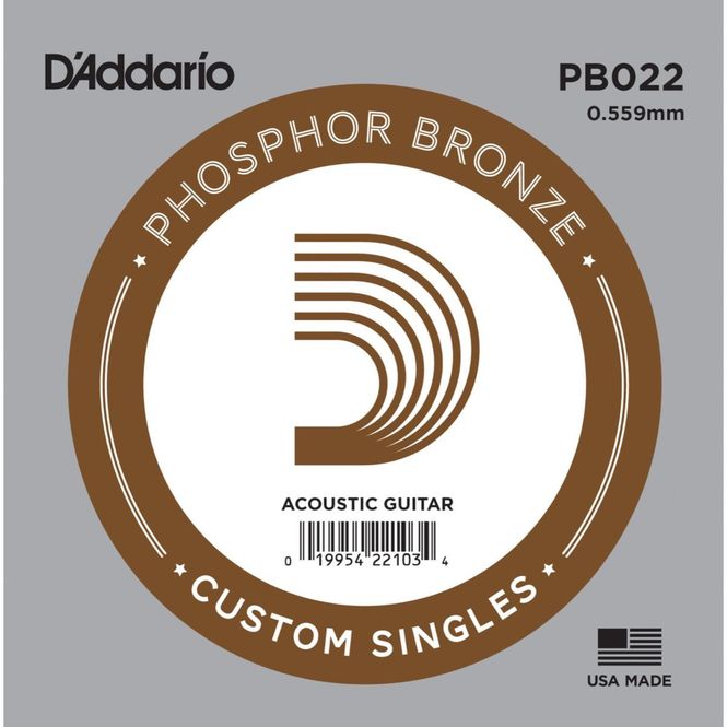 Hovedbilde D'Addario Stålstreng enkeltstreng PB022