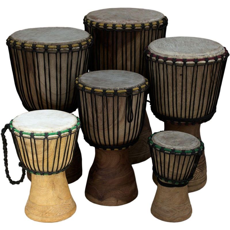 Djembe fra Ghana 35 cm