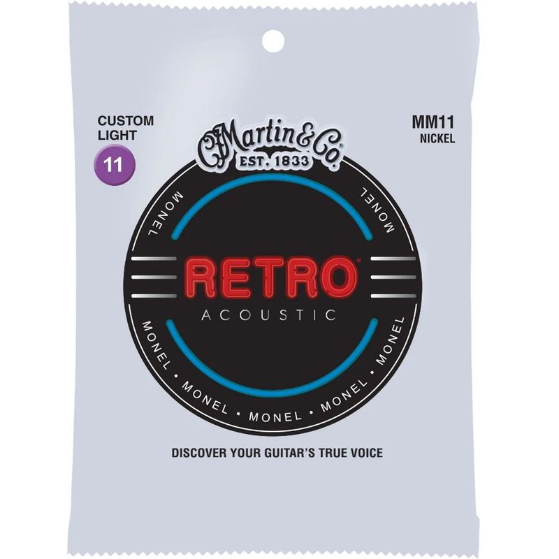 Martin Retro MM11 Custom Light gitar stålstrenger 011-052
