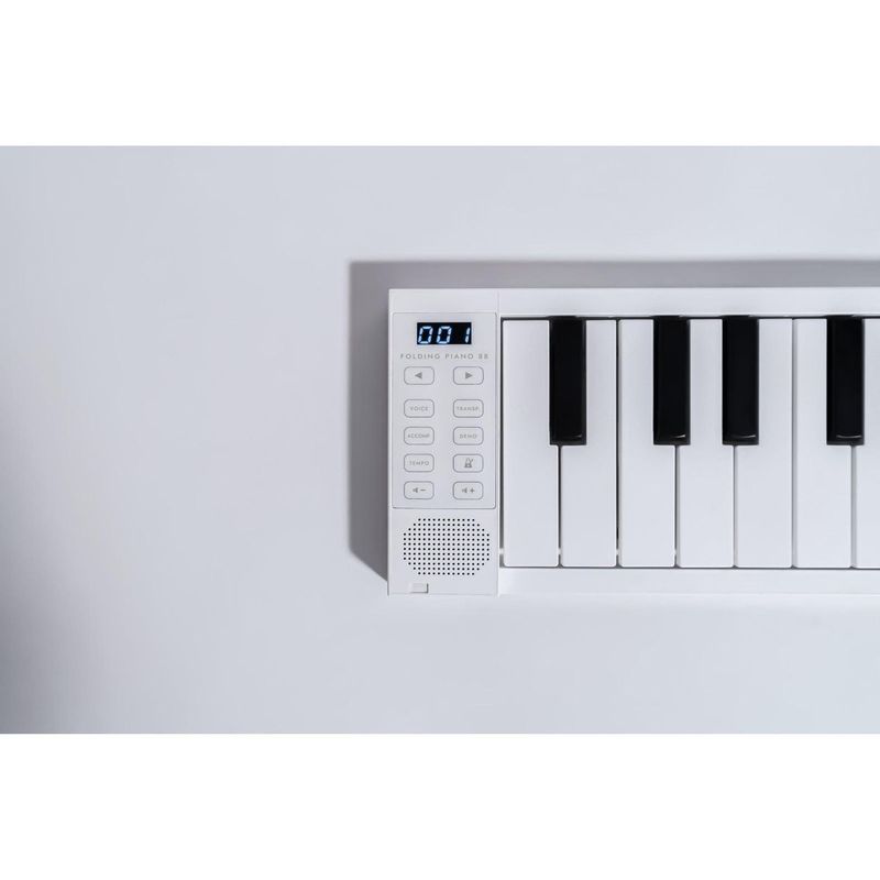 Carry-on FP88T Sammenleggbart piano, Hvit
