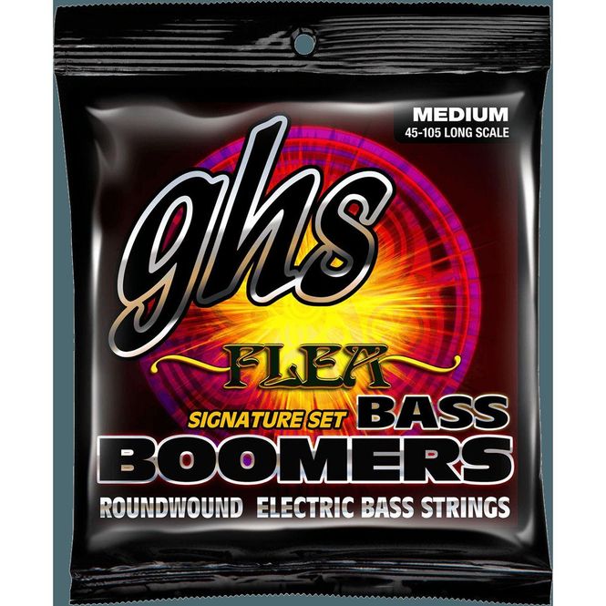 Hovedbilde GHS Bass Boomers 3045M basstrenger Medium 45-105