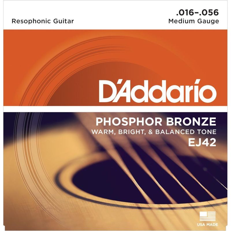 D'Addario Fretted EJ42 Resonatorgitarstrenger