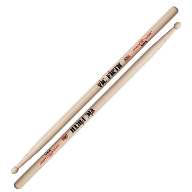 Hovedbilde Vic Firth Rock American Classic Rock Wood Tip Trommestikker