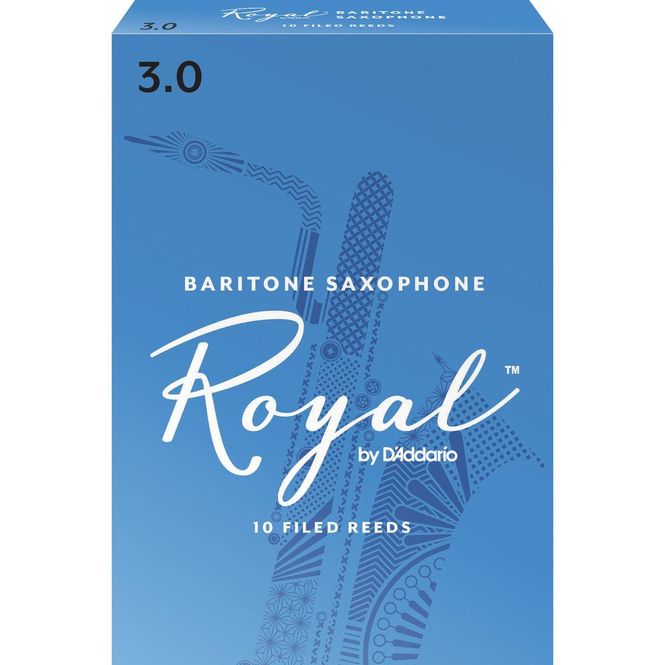 Hovedbilde Royal RLB1030 fliser for baryton-saksofon 3, 10 stk