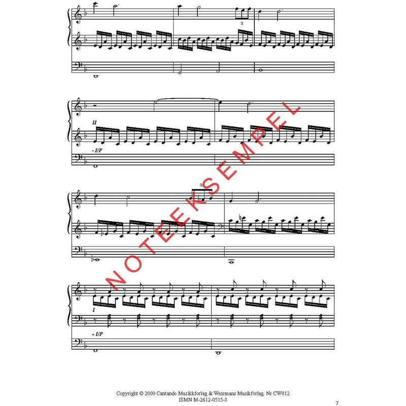 Festmusikk for orgel, hefte 8