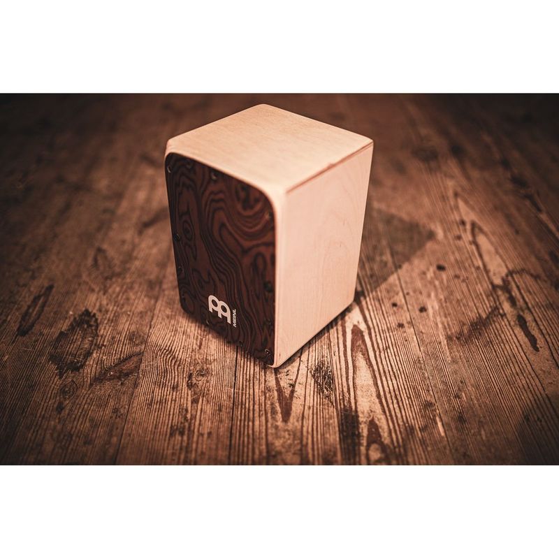 Meinl Percussion MC1BW Mini Cajon, Burl Wood