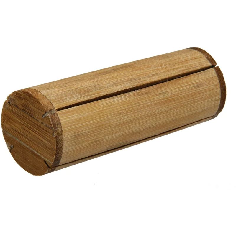 Bambus-shaker spaltet, skrellet bambus, 9,5 cm, BR-4