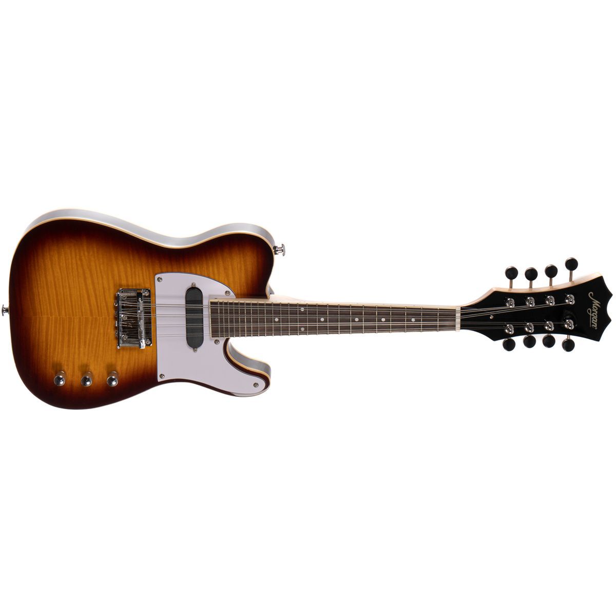 Morgan ME 12 VS - Elektrisk mandolin i Telecaster-stil, Vintage Sunburst