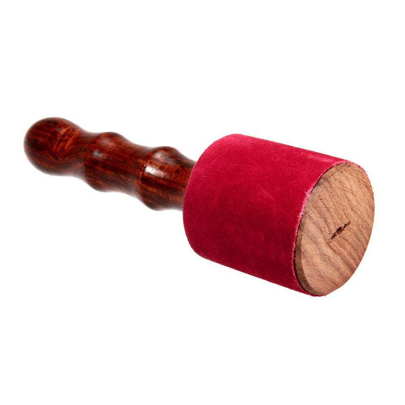 Kølle til syngeboller 19x5 cm Lær Rød, SCH-KS-4R