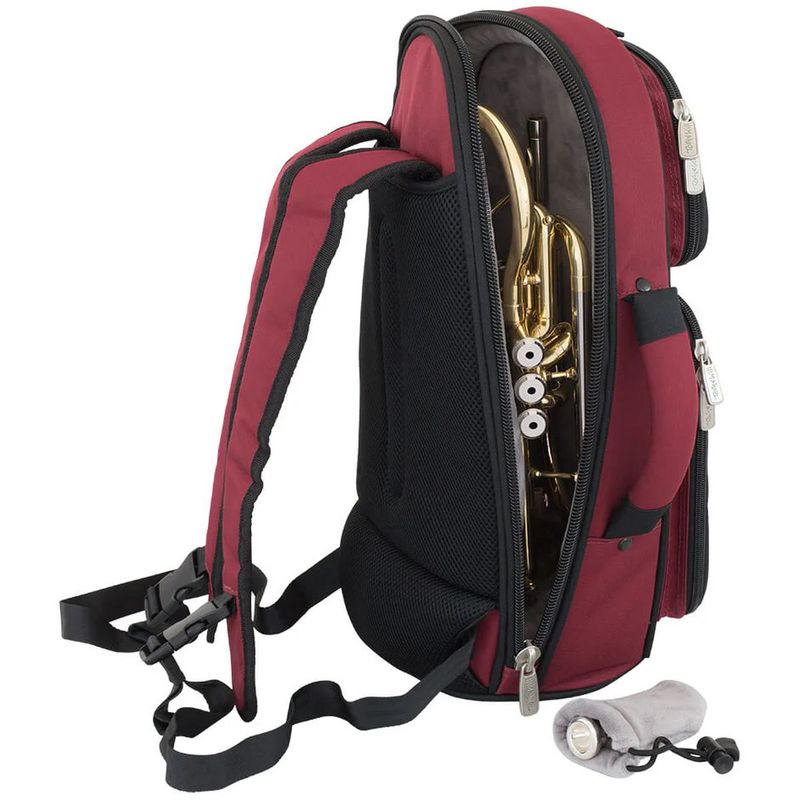 Tom & Will Gigbag for kornett, Vinrød