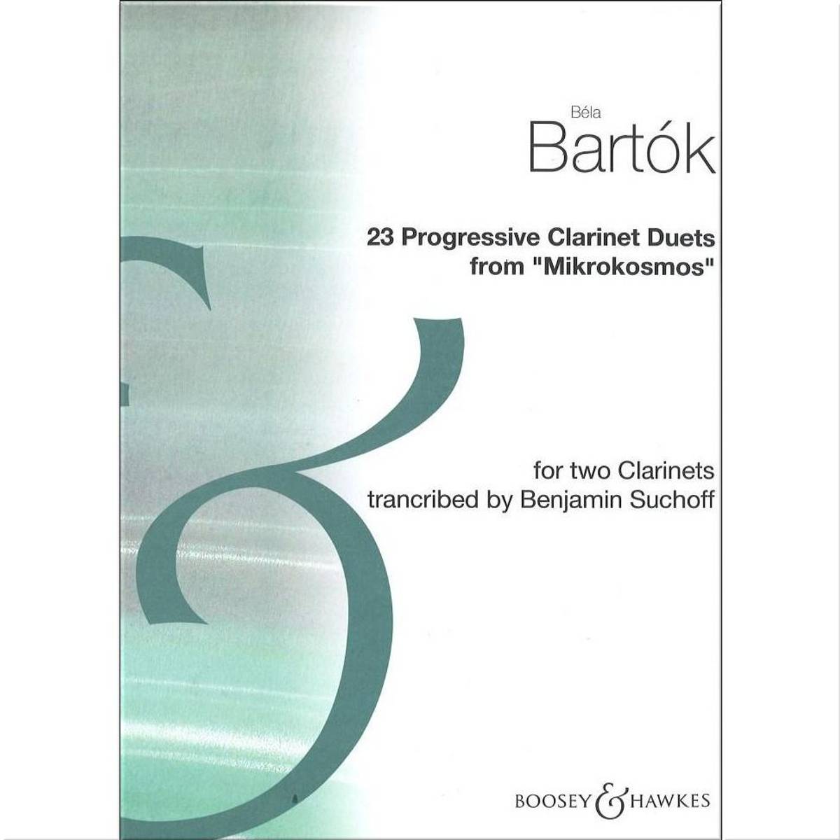 23 Progressive Clarinet Duets, fra Bela Bartoks Mikrokosmos